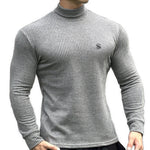 Hogul - High Neck Long Sleeve Shirt for Men - Sarman Fashion - Wholesale Clothing Fashion Brand for Men from Canada