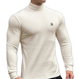 Hogul - High Neck Long Sleeve Shirt for Men - Sarman Fashion - Wholesale Clothing Fashion Brand for Men from Canada