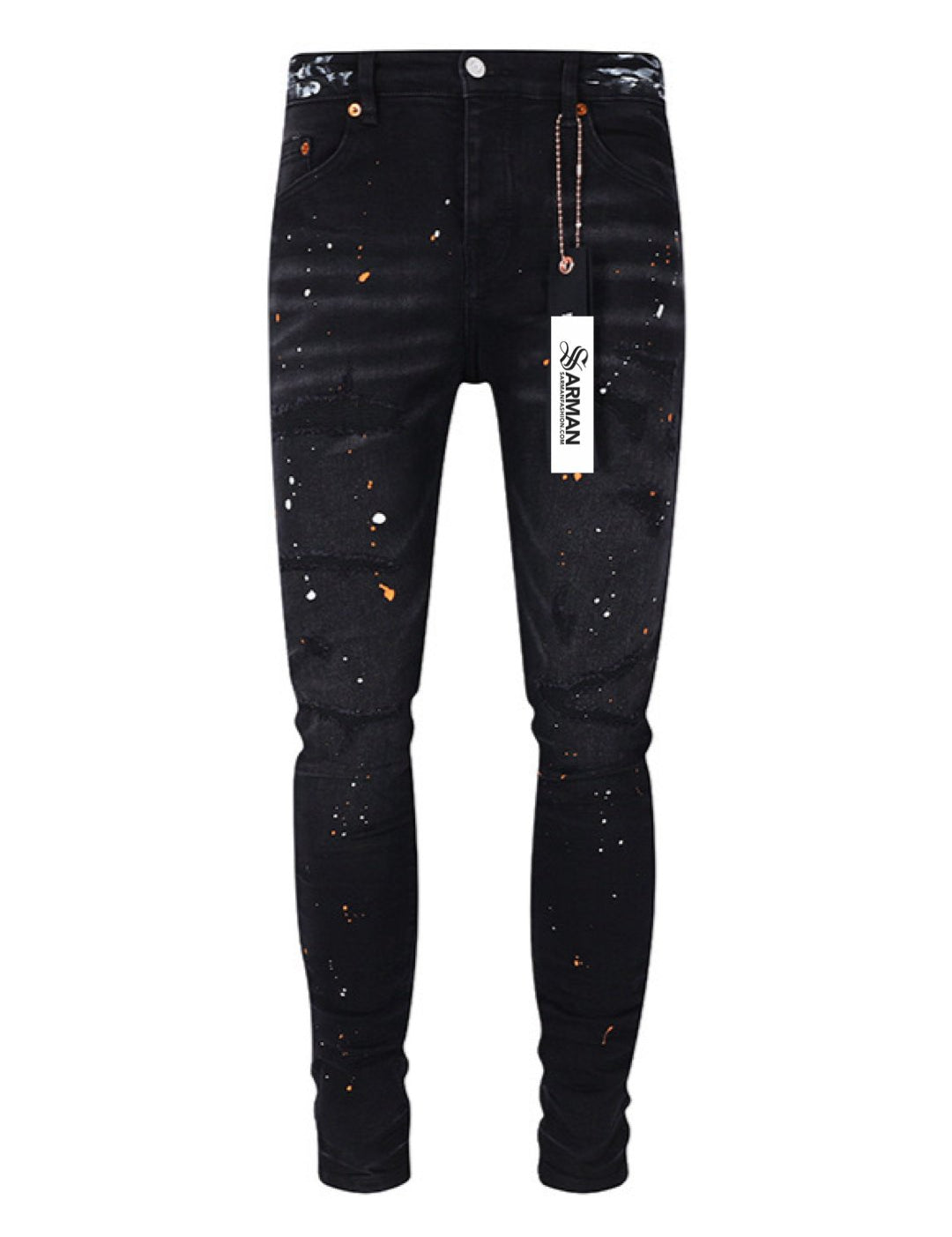 Hoisba - Skinny Legs Denim Jeans for Men - Sarman Fashion - Wholesale Clothing Fashion Brand for Men from Canada