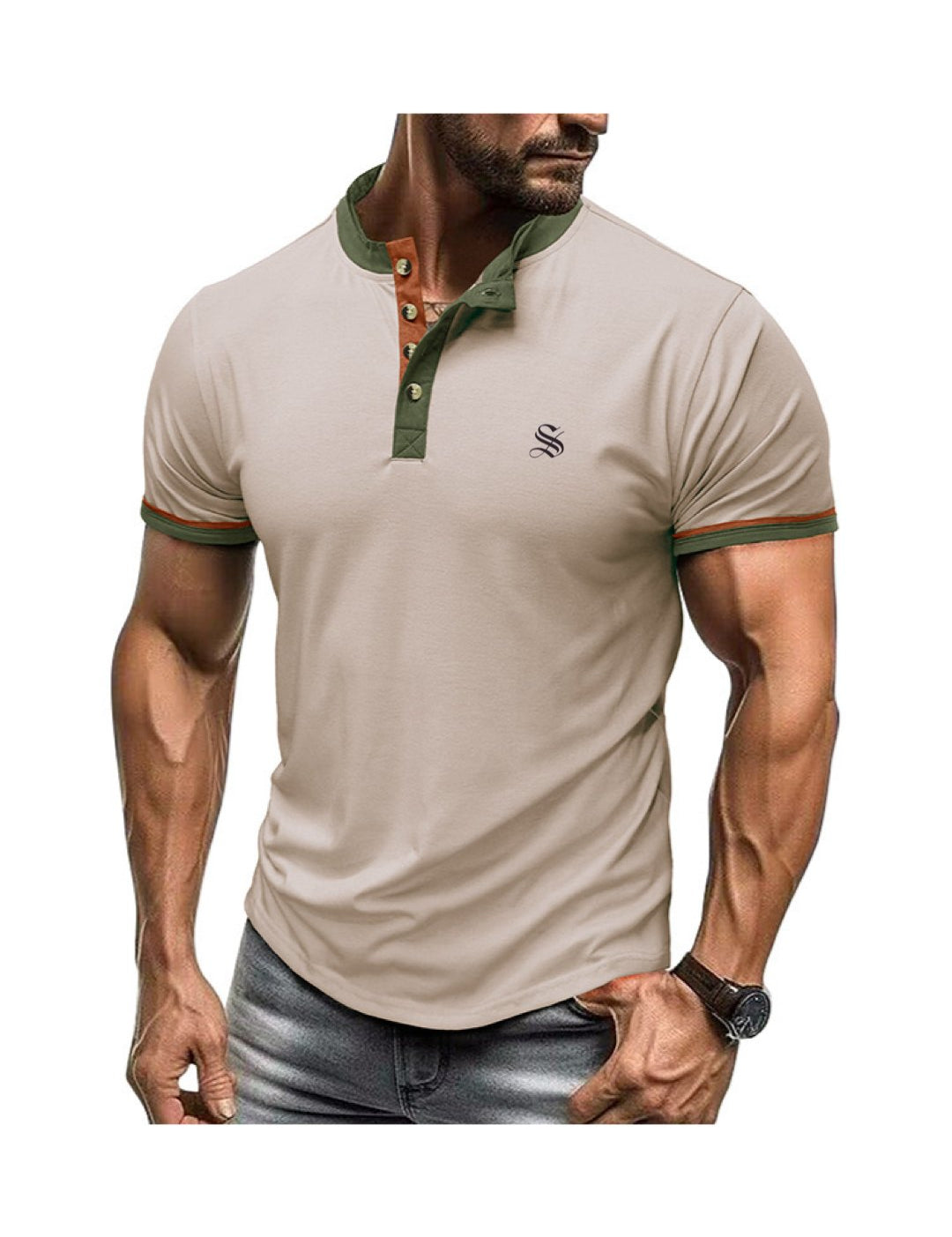 Holi - T-Shirt for Men - Sarman Fashion - Wholesale Clothing Fashion Brand for Men from Canada
