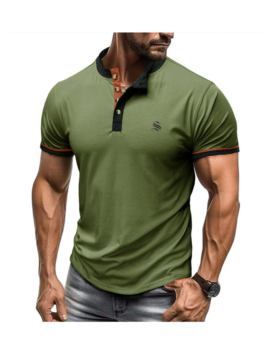 Holi - T-Shirt for Men - Sarman Fashion - Wholesale Clothing Fashion Brand for Men from Canada