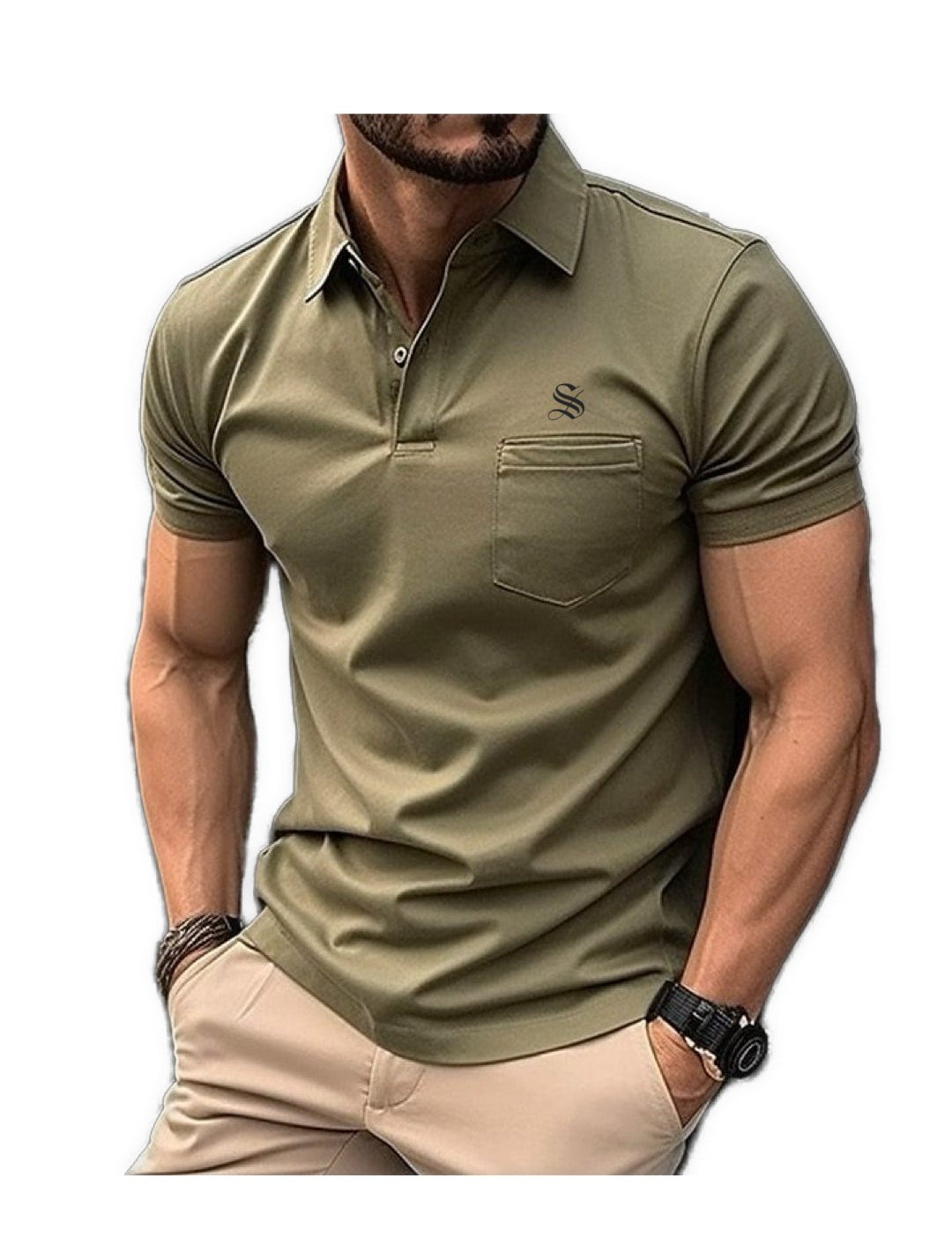 Hololive - Polo Shirt for Men - Sarman Fashion - Wholesale Clothing Fashion Brand for Men from Canada