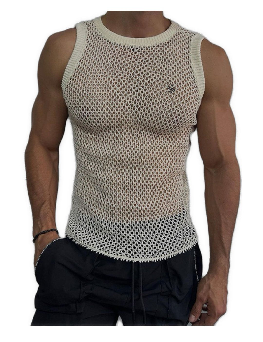 Holuza 2 - Tank Top for Men - Sarman Fashion - Wholesale Clothing Fashion Brand for Men from Canada
