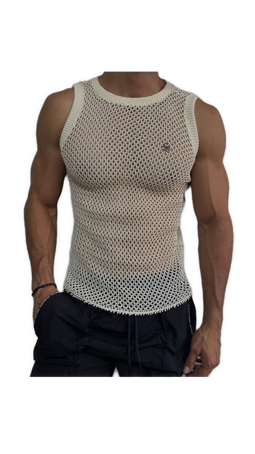 Holuza 2 - Tank Top for Men - Sarman Fashion - Wholesale Clothing Fashion Brand for Men from Canada