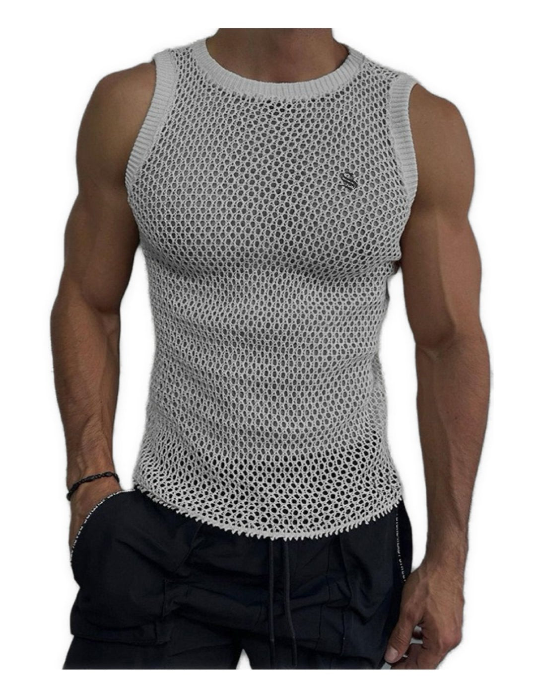 Holuza 2 - Tank Top for Men - Sarman Fashion - Wholesale Clothing Fashion Brand for Men from Canada