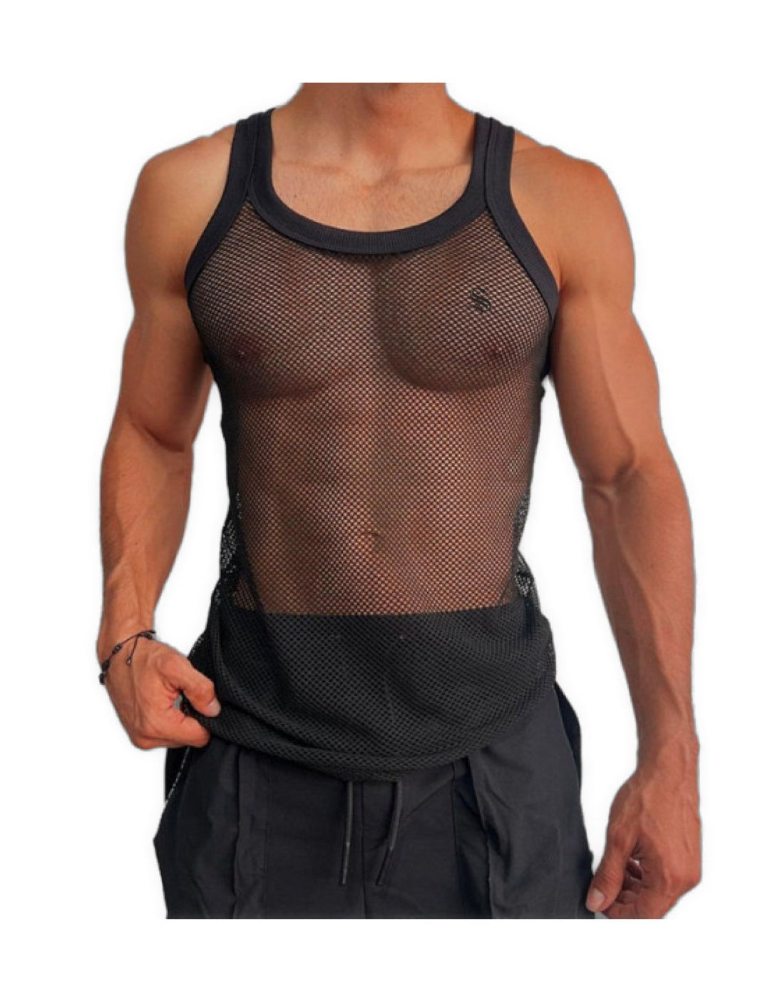 Holuza 3 - Tank Top for Men - Sarman Fashion - Wholesale Clothing Fashion Brand for Men from Canada