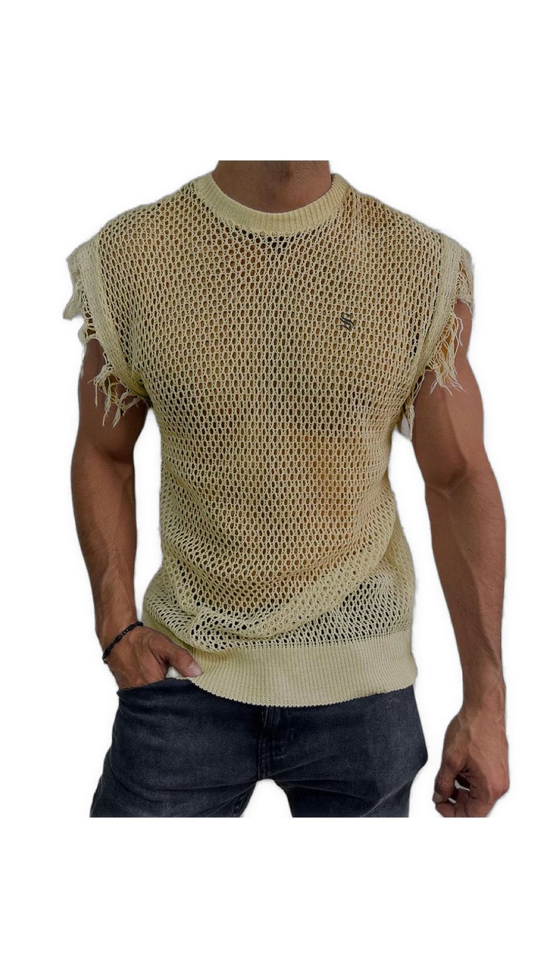 Holuza 4 - Tank Top for Men - Sarman Fashion - Wholesale Clothing Fashion Brand for Men from Canada