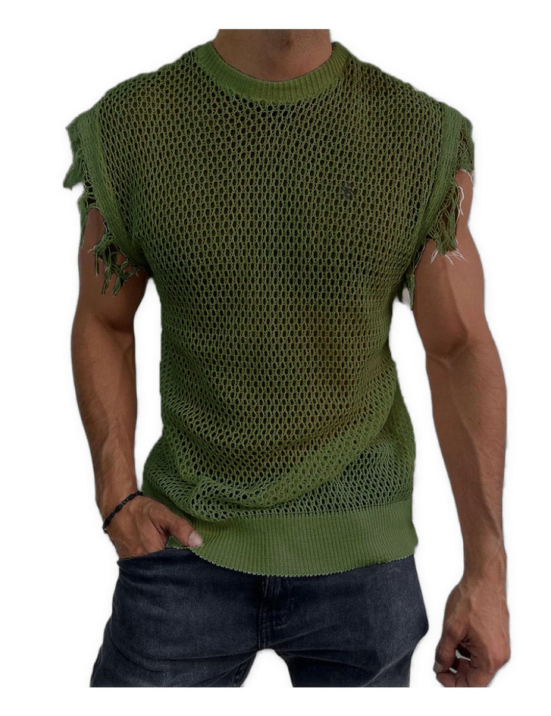 Holuza 4 - Tank Top for Men - Sarman Fashion - Wholesale Clothing Fashion Brand for Men from Canada