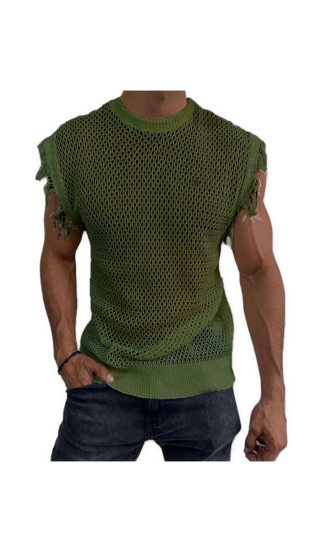 Holuza 4 - Tank Top for Men - Sarman Fashion - Wholesale Clothing Fashion Brand for Men from Canada