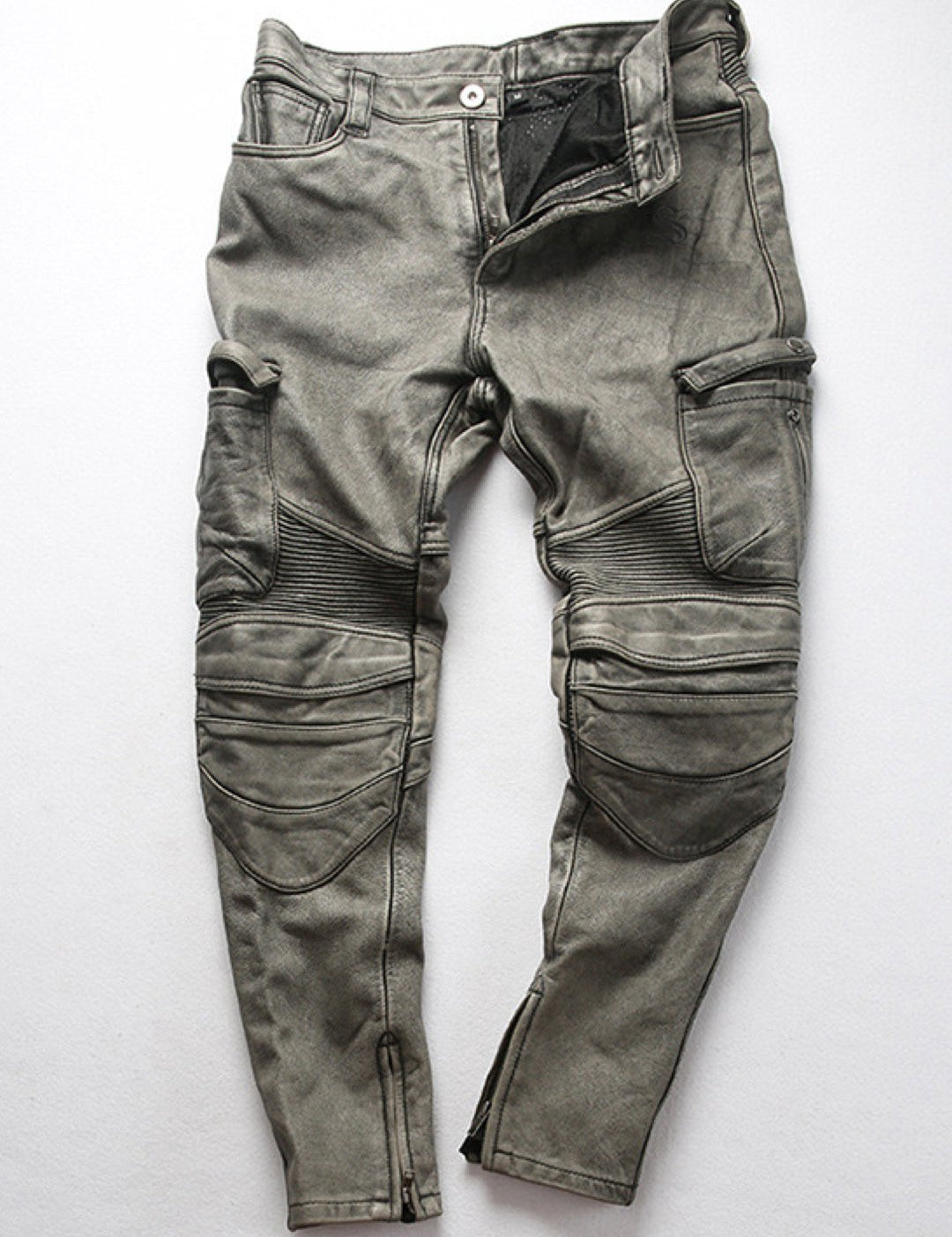 Horloy - Pu Leather Pants for Men - Sarman Fashion - Wholesale Clothing Fashion Brand for Men from Canada