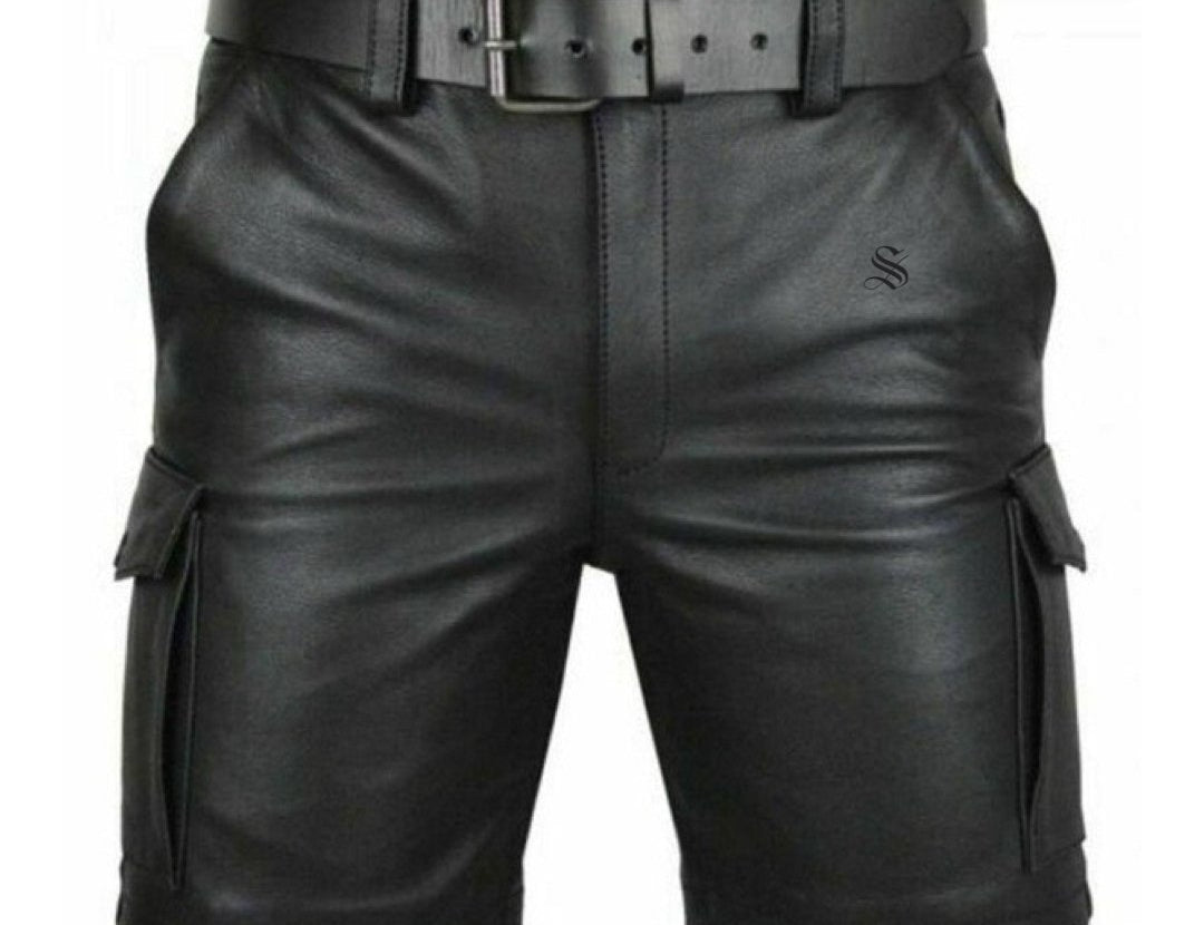 Horse Warrior 2 - Black Shorts for Men - Sarman Fashion - Wholesale Clothing Fashion Brand for Men from Canada