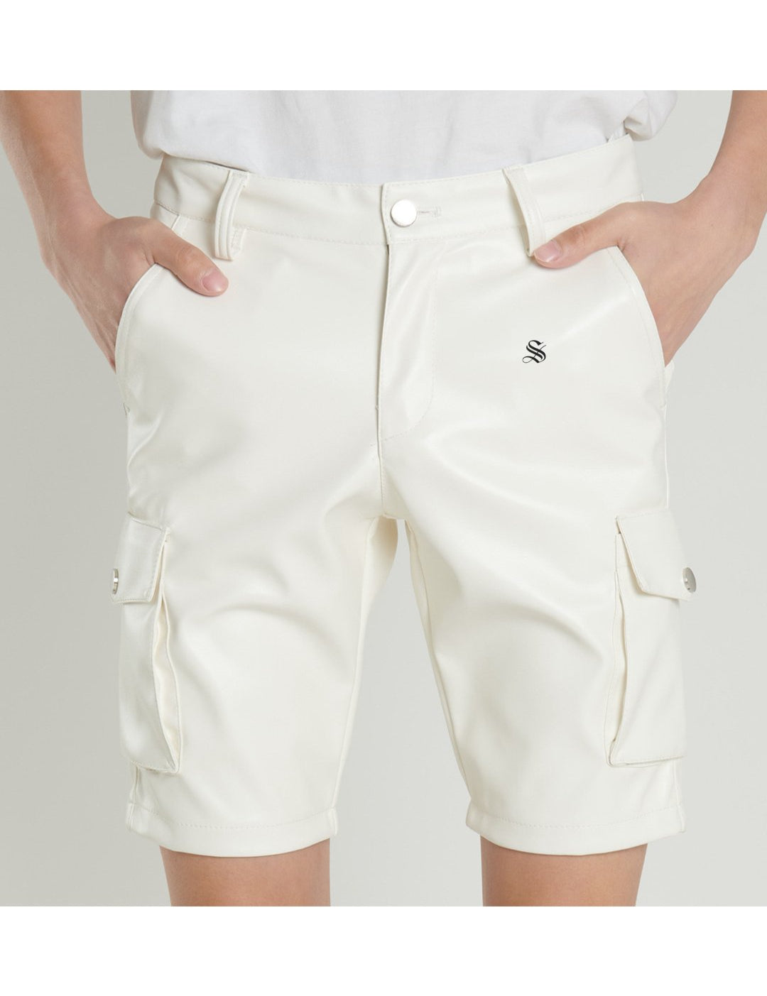 Horse Warrior 3 - Black Shorts for Men - Sarman Fashion - Wholesale Clothing Fashion Brand for Men from Canada
