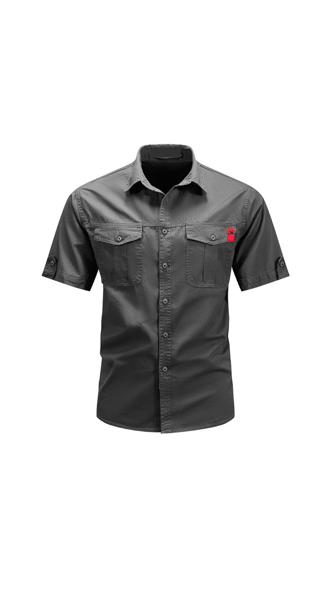 Horsun - Short Sleeves Shirt for Men - Sarman Fashion - Wholesale Clothing Fashion Brand for Men from Canada