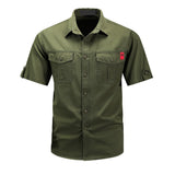Horsun - Short Sleeves Shirt for Men - Sarman Fashion - Wholesale Clothing Fashion Brand for Men from Canada