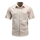 Horsun - Short Sleeves Shirt for Men - Sarman Fashion - Wholesale Clothing Fashion Brand for Men from Canada