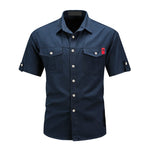Horsun - Short Sleeves Shirt for Men - Sarman Fashion - Wholesale Clothing Fashion Brand for Men from Canada