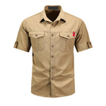 Horsun - Short Sleeves Shirt for Men - Sarman Fashion - Wholesale Clothing Fashion Brand for Men from Canada