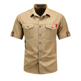 Horsun - Short Sleeves Shirt for Men - Sarman Fashion - Wholesale Clothing Fashion Brand for Men from Canada