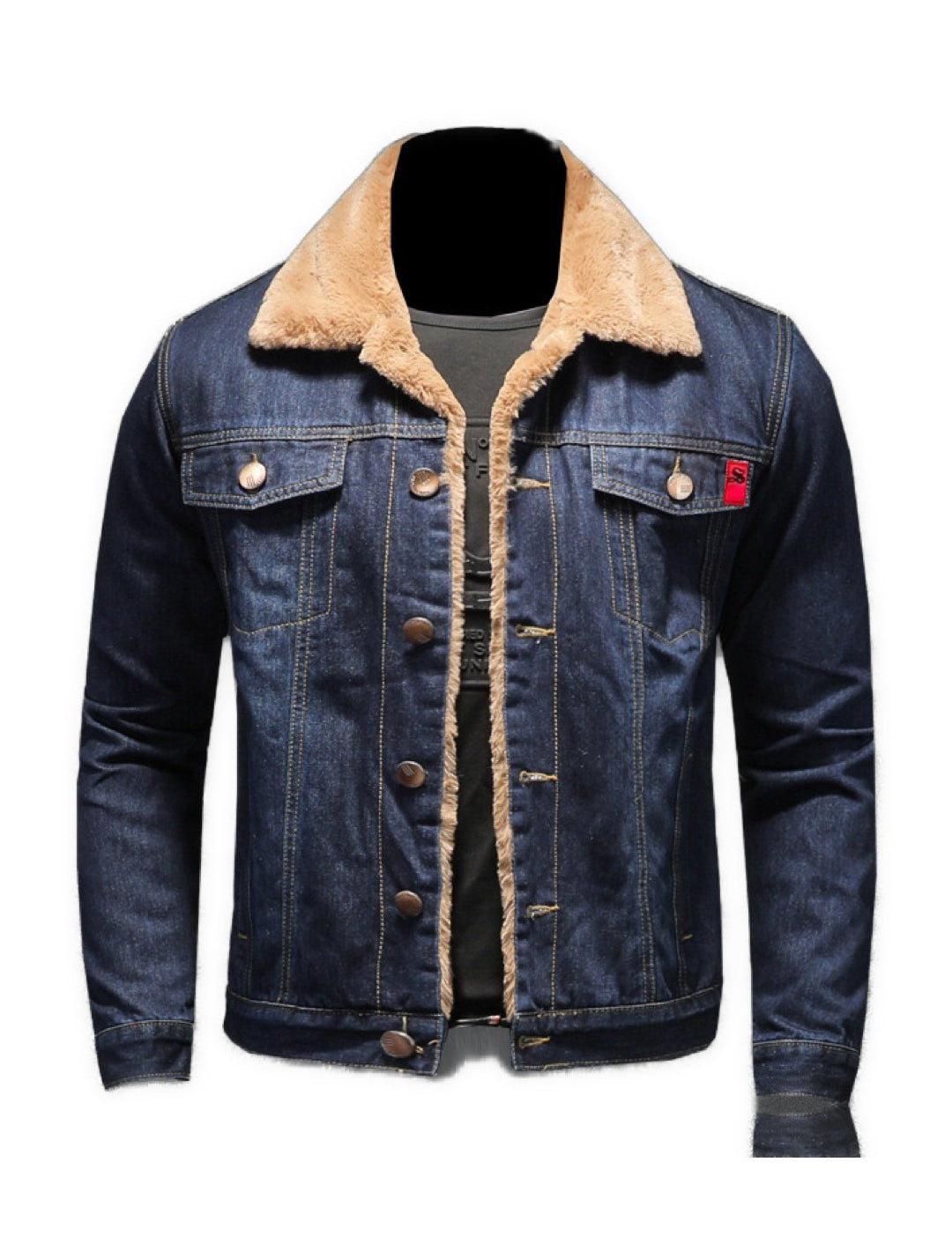 Hotula - Long Sleeve Jeans Jacket for Men - Sarman Fashion - Wholesale Clothing Fashion Brand for Men from Canada