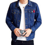 HTOM- Long Sleeve Jeans Jacket for Men - Sarman Fashion - Wholesale Clothing Fashion Brand for Men from Canada