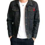 HTOM- Long Sleeve Jeans Jacket for Men - Sarman Fashion - Wholesale Clothing Fashion Brand for Men from Canada