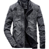 HUP - Long Sleeve Jeans Jacket for Men - Sarman Fashion - Wholesale Clothing Fashion Brand for Men from Canada