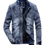 HUP - Long Sleeve Jeans Jacket for Men - Sarman Fashion - Wholesale Clothing Fashion Brand for Men from Canada