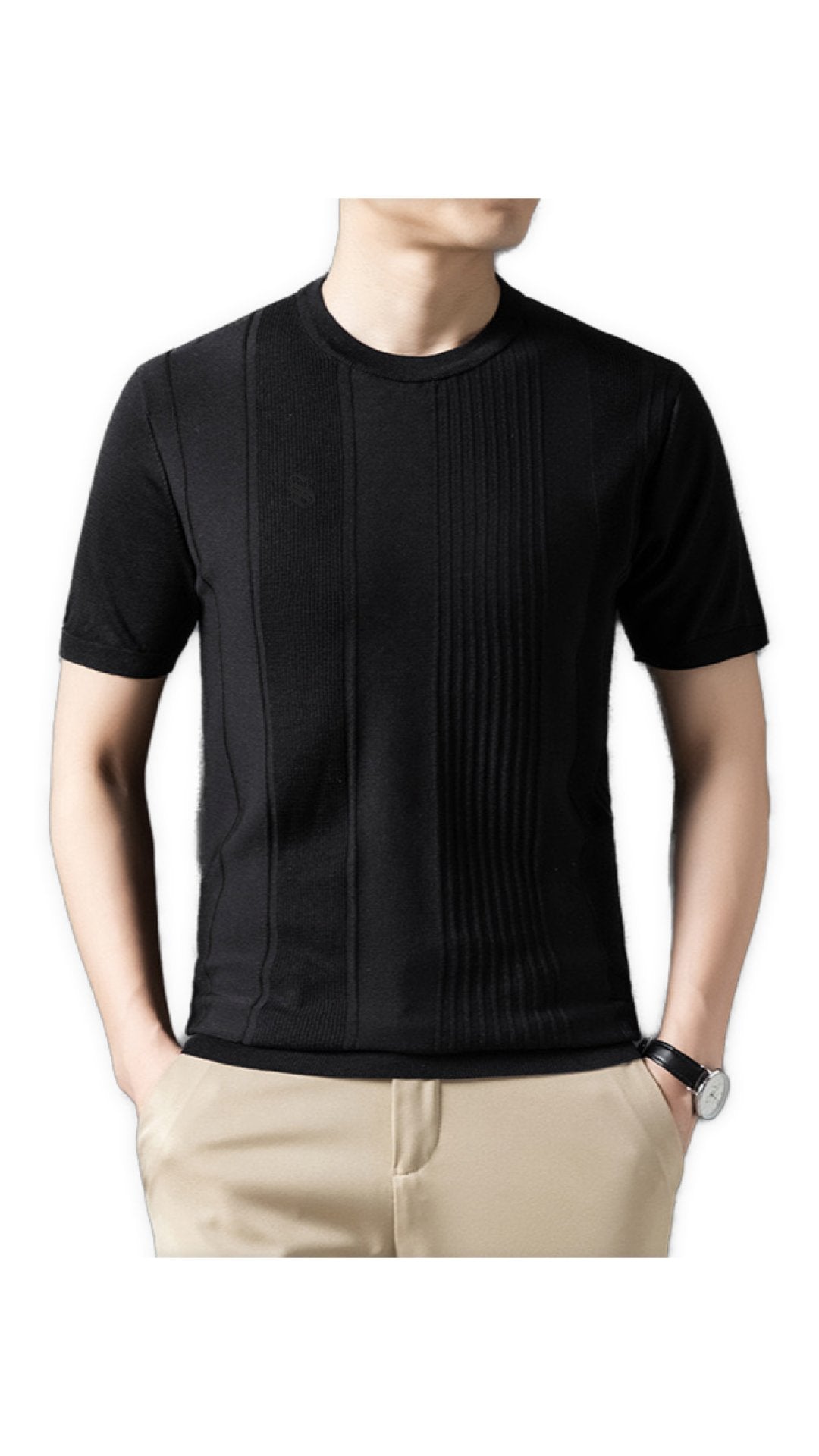 HUTY 2 - T-Shirt for Men - Sarman Fashion - Wholesale Clothing Fashion Brand for Men from Canada
