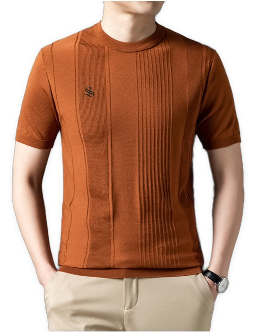 HUTY 2 - T-Shirt for Men - Sarman Fashion - Wholesale Clothing Fashion Brand for Men from Canada