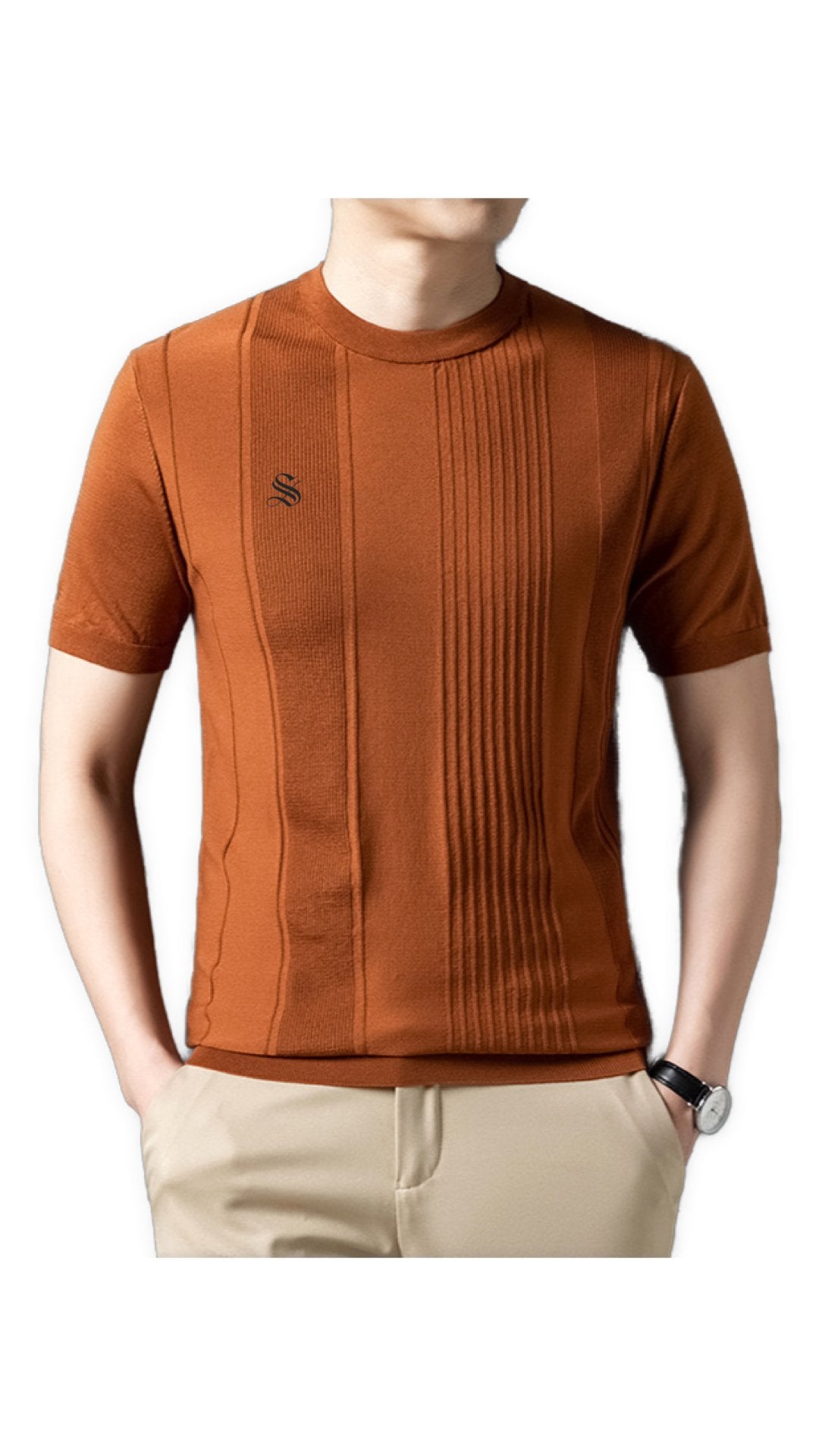 HUTY 2 - T-Shirt for Men - Sarman Fashion - Wholesale Clothing Fashion Brand for Men from Canada