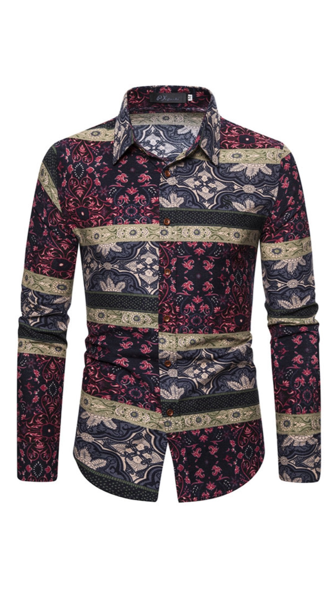IATY- Long Sleeves Shirt for Men - Sarman Fashion - Wholesale Clothing Fashion Brand for Men from Canada