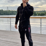 Irreproachable- Black Track Pant for Men (PRE-ORDER DISPATCH DATE 25 SEPTEMBER) - Sarman Fashion - Wholesale Clothing Fashion Brand for Men from Canada