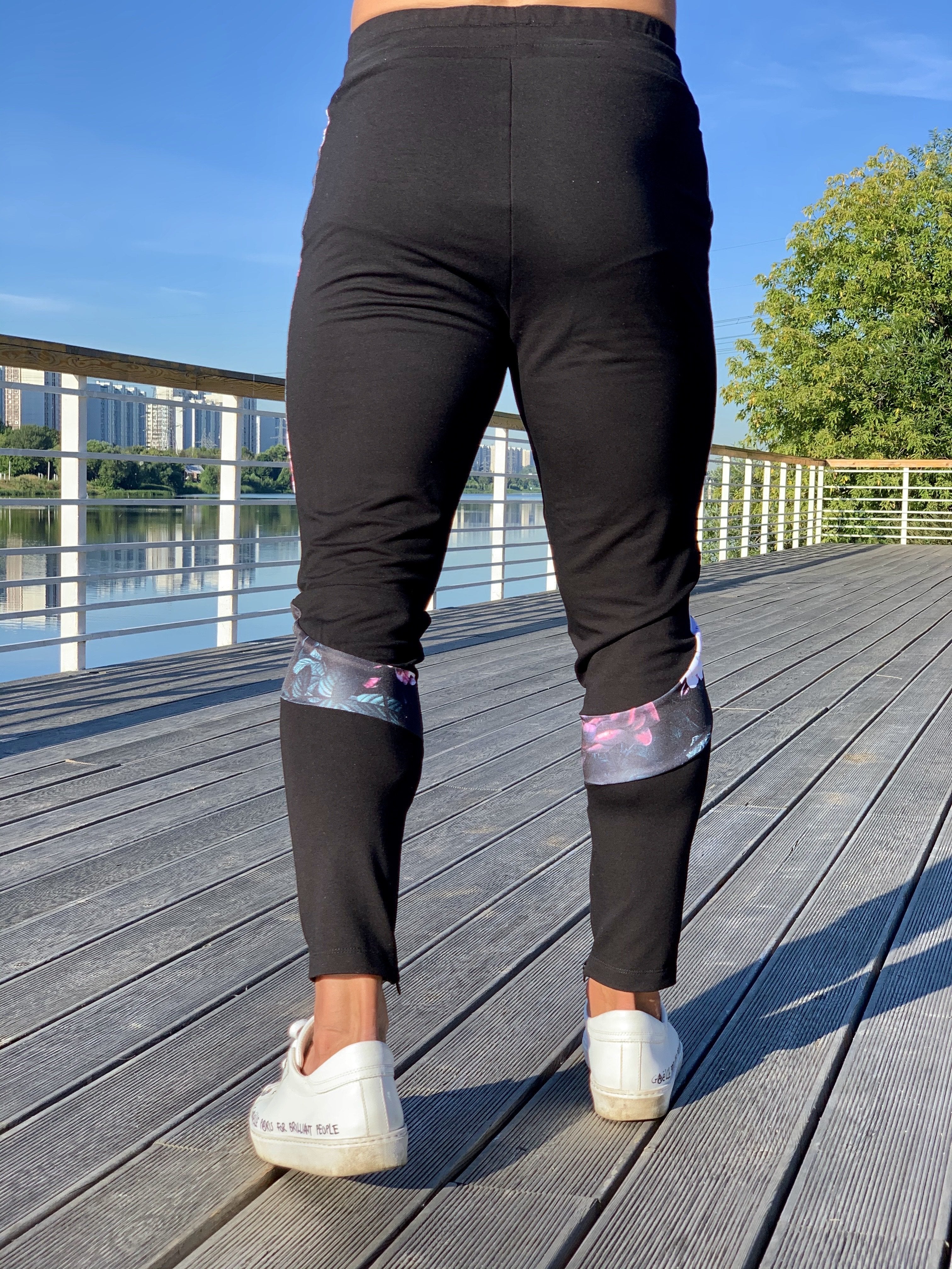 Irreproachable- Black Track Pant for Men (PRE-ORDER DISPATCH DATE 25 SEPTEMBER) - Sarman Fashion - Wholesale Clothing Fashion Brand for Men from Canada