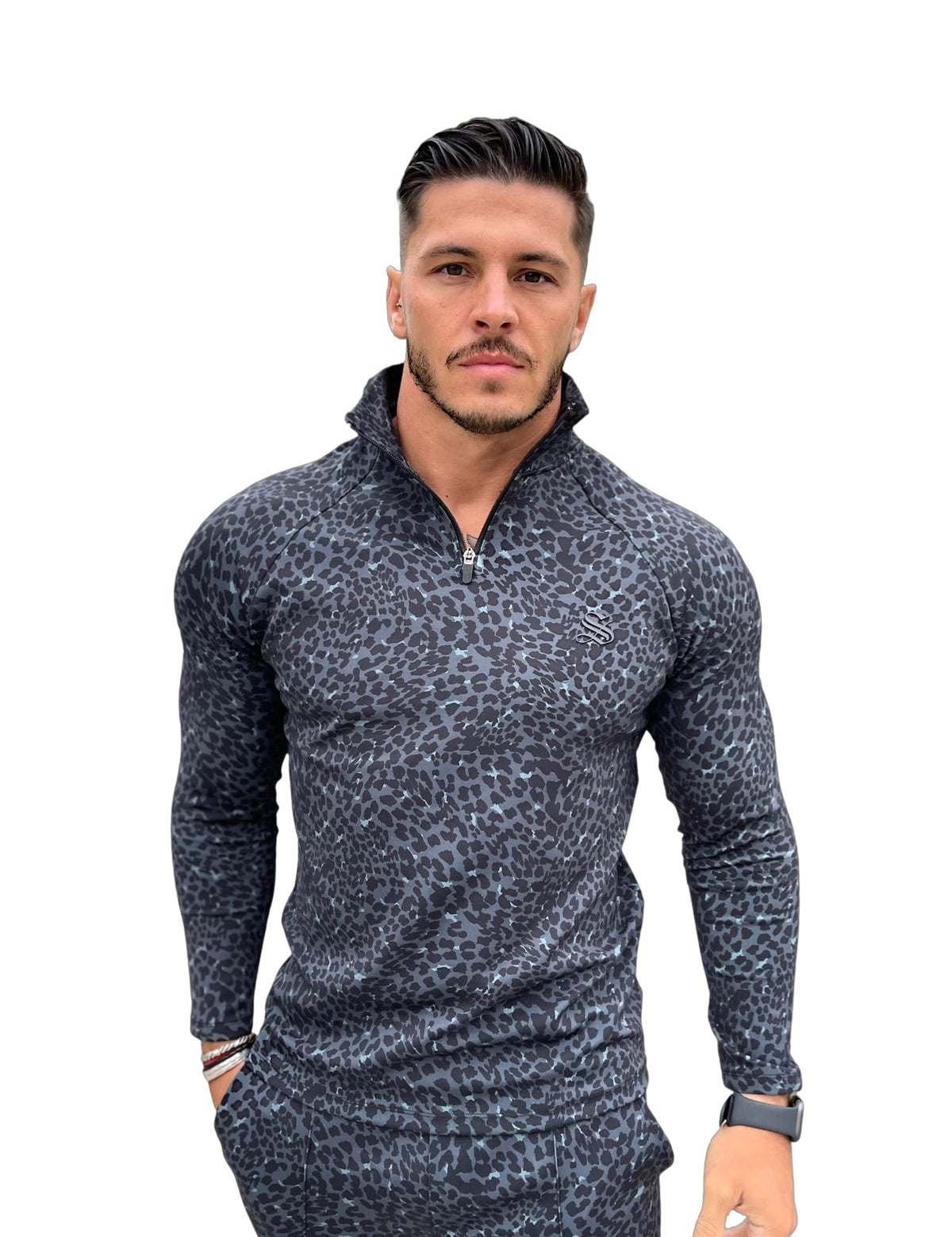 Jaguar - Long Sleeves Top for Men (PRE-ORDER DISPATCH DATE 25 DECEMBER 2021) - Sarman Fashion - Wholesale Clothing Fashion Brand for Men from Canada