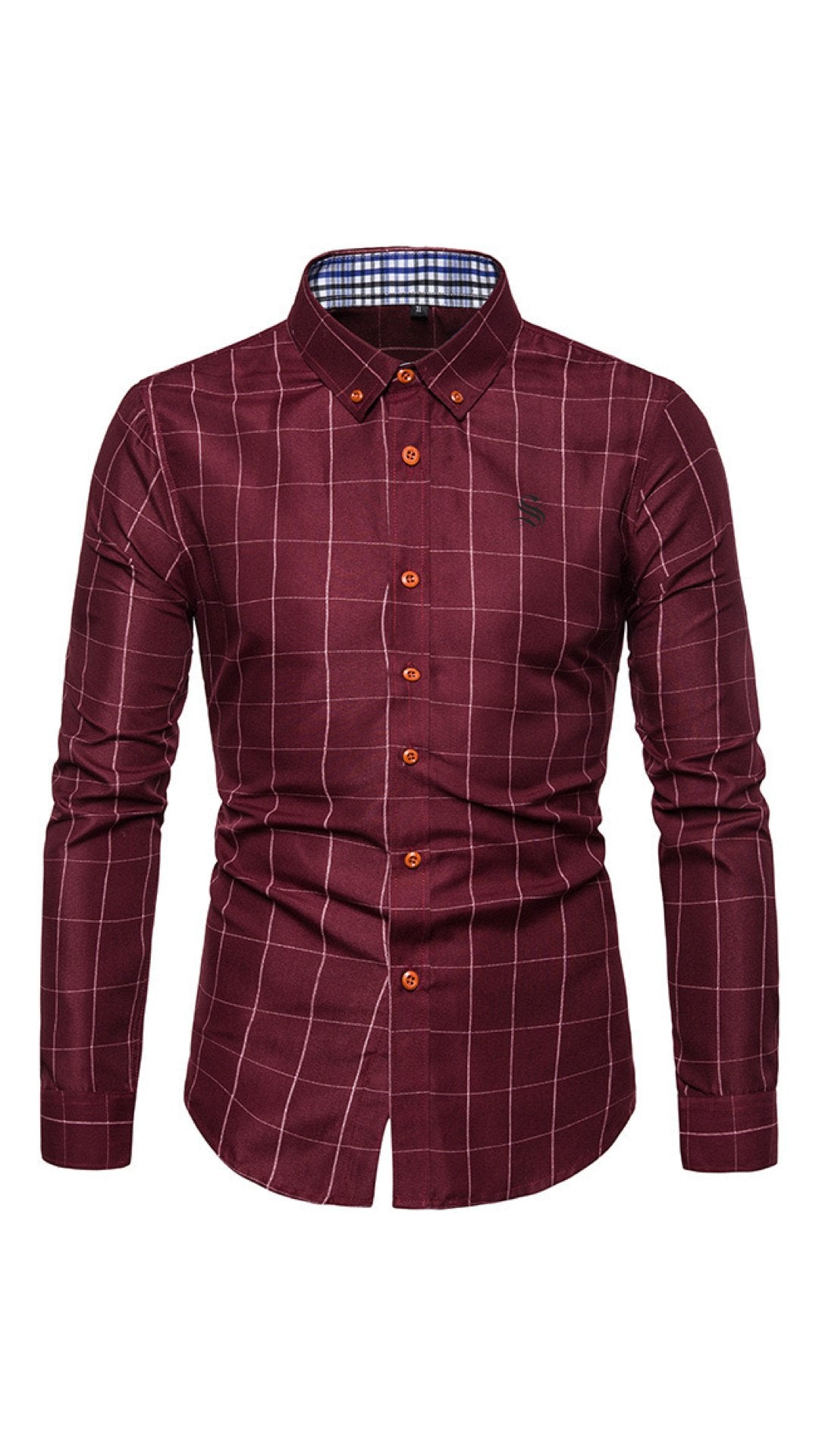 Jailo - Long Sleeves Shirt for Men - Sarman Fashion - Wholesale Clothing Fashion Brand for Men from Canada