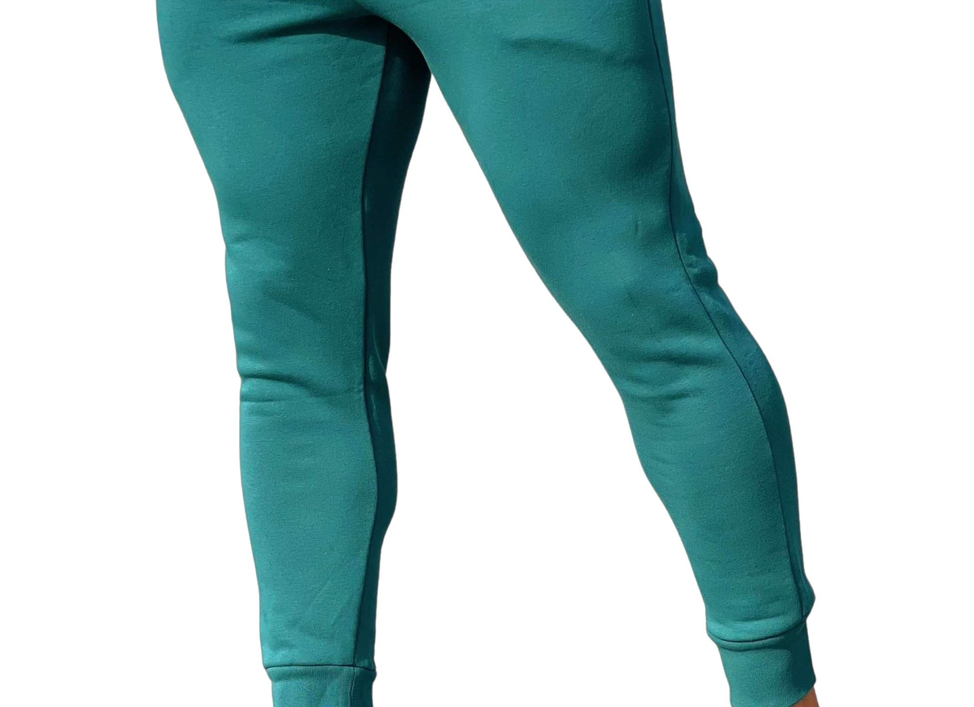 Jangel - Green Track Pant for Men - Sarman Fashion - Wholesale Clothing Fashion Brand for Men from Canada
