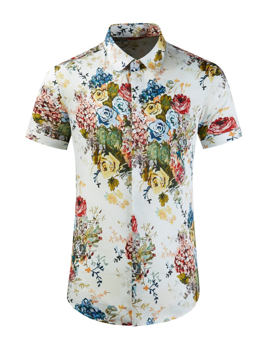 Jilozo - Short Sleeves Shirt for Men - Sarman Fashion - Wholesale Clothing Fashion Brand for Men from Canada