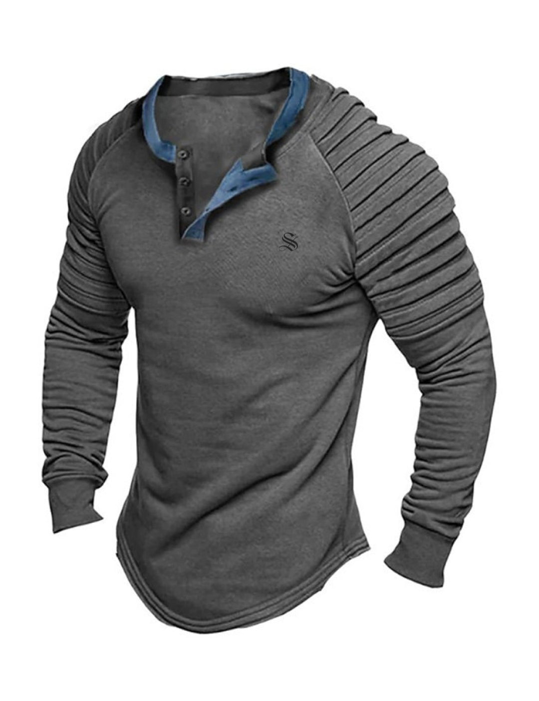 Jung 2 - Long Sleeves Shirt for Men - Sarman Fashion - Wholesale Clothing Fashion Brand for Men from Canada