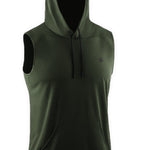 JunkGym - Sleeveless Hood T-shirt for Men - Sarman Fashion - Wholesale Clothing Fashion Brand for Men from Canada