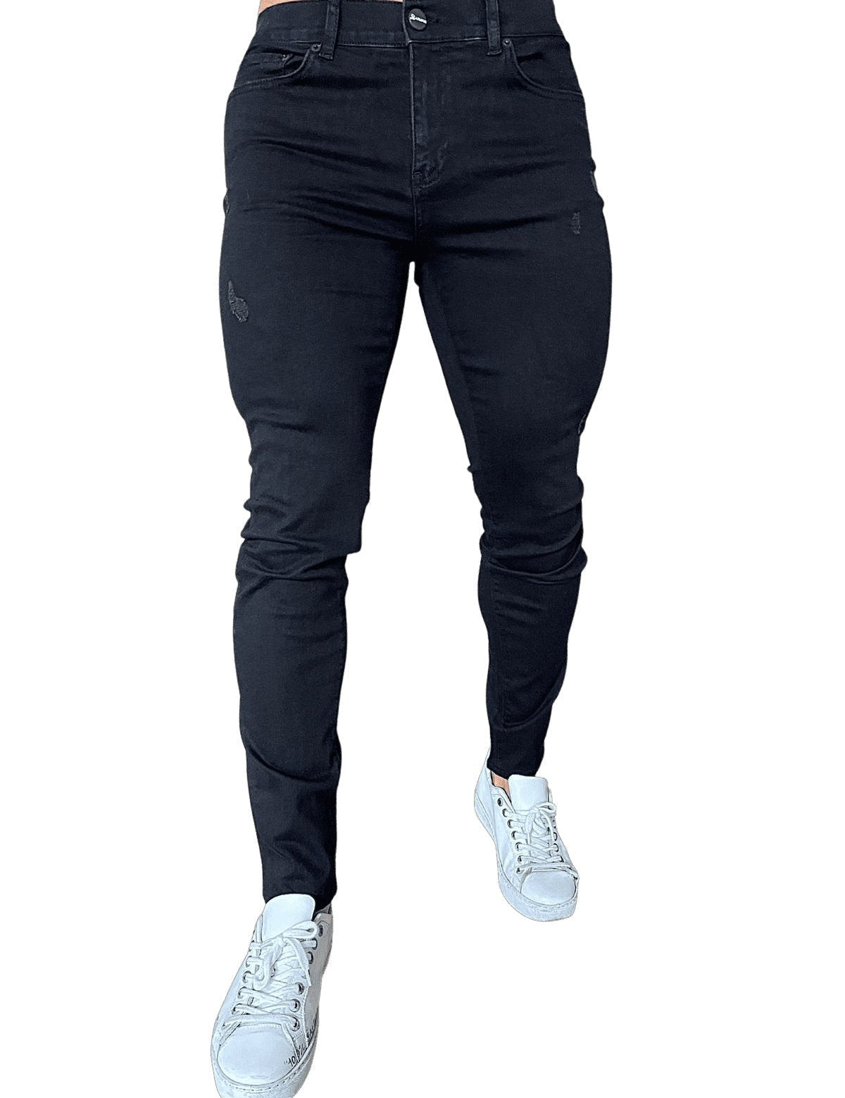 Kaluna - Black Slim-fit Jean’s For Men - Sarman Fashion - Wholesale Clothing Fashion Brand for Men from Canada