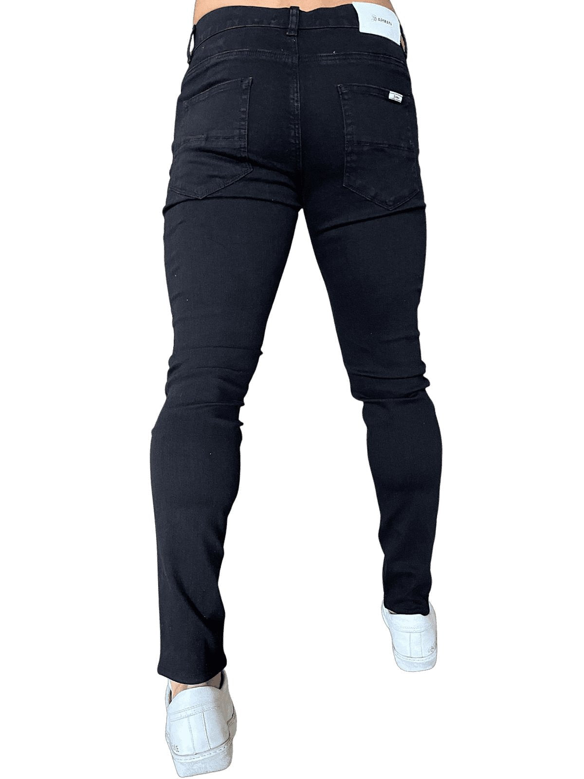 Kaluna - Black Slim-fit Jean’s For Men - Sarman Fashion - Wholesale Clothing Fashion Brand for Men from Canada