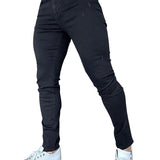 Kaluna - Black Slim-fit Jean’s For Men - Sarman Fashion - Wholesale Clothing Fashion Brand for Men from Canada