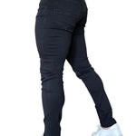 Kaluna - Black Slim-fit Jean’s For Men - Sarman Fashion - Wholesale Clothing Fashion Brand for Men from Canada