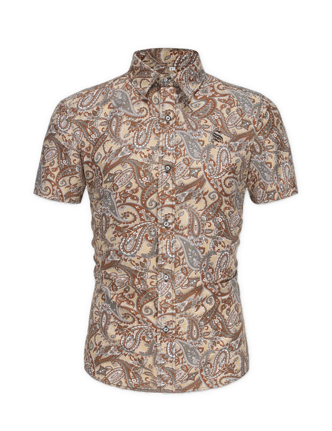 Kamrun - Short Sleeves Shirt for Men - Sarman Fashion - Wholesale Clothing Fashion Brand for Men from Canada