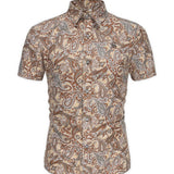 Kamrun - Short Sleeves Shirt for Men - Sarman Fashion - Wholesale Clothing Fashion Brand for Men from Canada