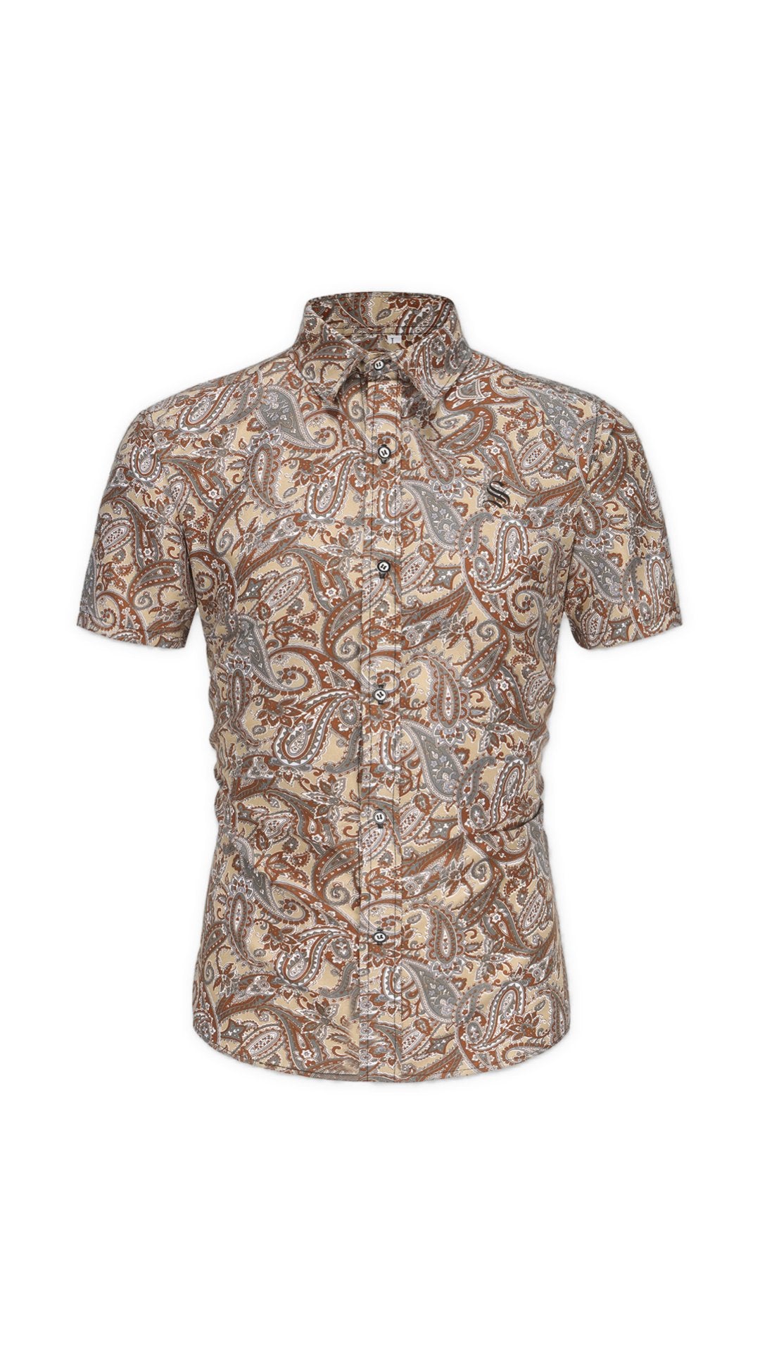 Kamrun - Short Sleeves Shirt for Men - Sarman Fashion - Wholesale Clothing Fashion Brand for Men from Canada