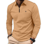 Karoos - Long Sleeves Polo Shirt for Men - Sarman Fashion - Wholesale Clothing Fashion Brand for Men from Canada