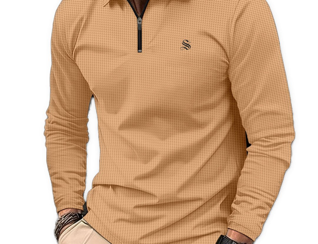 Karoos - Long Sleeves Polo Shirt for Men - Sarman Fashion - Wholesale Clothing Fashion Brand for Men from Canada