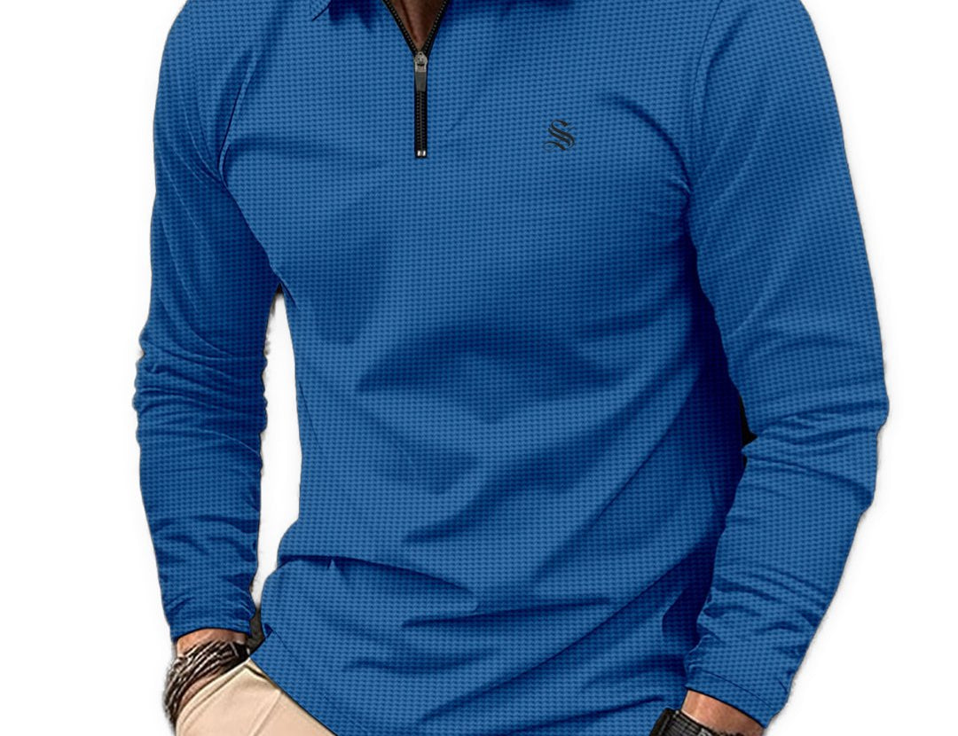 Karoos - Long Sleeves Polo Shirt for Men - Sarman Fashion - Wholesale Clothing Fashion Brand for Men from Canada