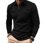 Karoos - Long Sleeves Polo Shirt for Men - Sarman Fashion - Wholesale Clothing Fashion Brand for Men from Canada